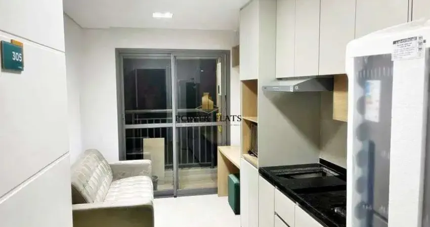 Flat compacto e funcional com 33m² para alugar no jardim prudência – 1 dormitório!