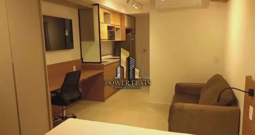 Flat mobiliado no trends brooklin | 1 dorm | lazer completo | r$4.460,51/mês