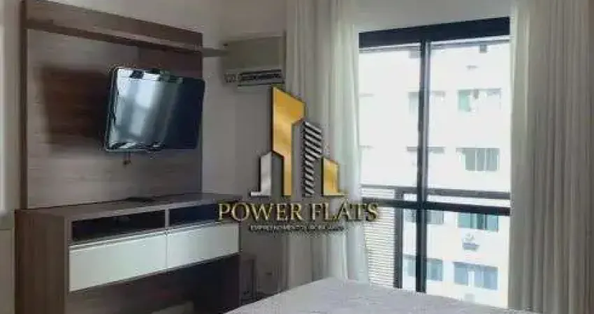 Flat mobiliado para locação no edifício interative – 38m², 1 suíte, 1 vaga – jardim paulista/sp