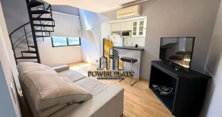 Flat duplex mobiliado no york duplex residence – vila olímpia, são paulo