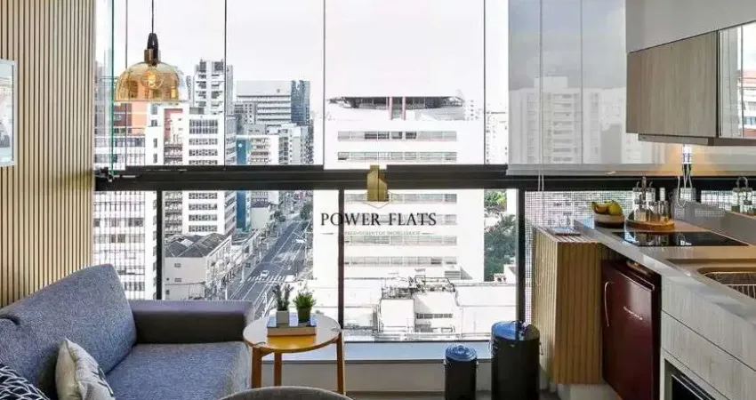Studio mobiliado para alugar no jardim paulista - edifício you - são paulo/sp