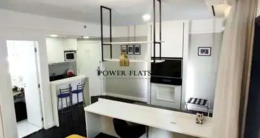 Flat mobiliado com 1 quarto – 32m² – moema – são paulo/sp – pronto para morar