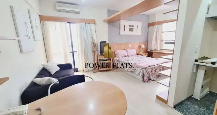 Flat mobiliado 1 quarto em cerqueira césar – 34m² – lazer completo – são paulo