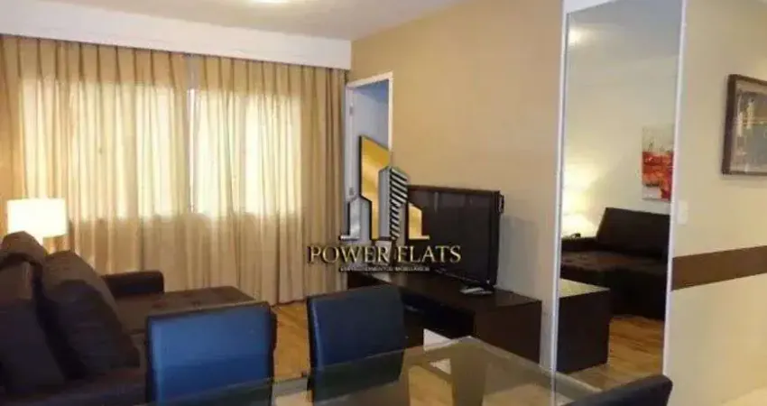 Flat saint james no itaim bibi | mobiliado | 1 dorm | pacote r$ 6.300