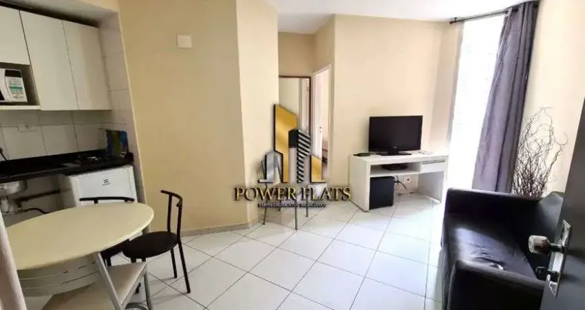 Flat mobiliado no coração do jardins com lazer completo e 1 dorm – stagium studio