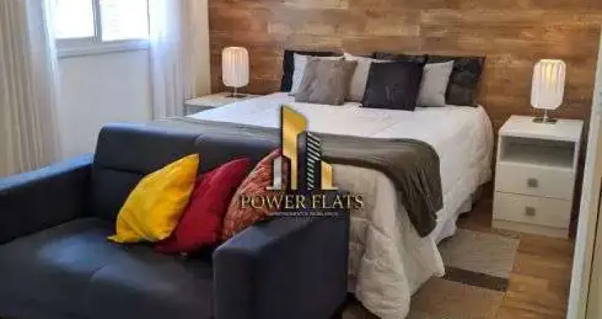 Flat moderno e mobiliado no edifício affinity – vila olímpia