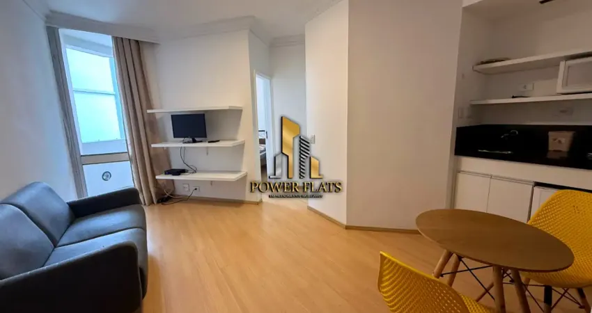 Flat mobiliado na alameda campinas com 1 quarto em jardim paulista - são paulo - sp
