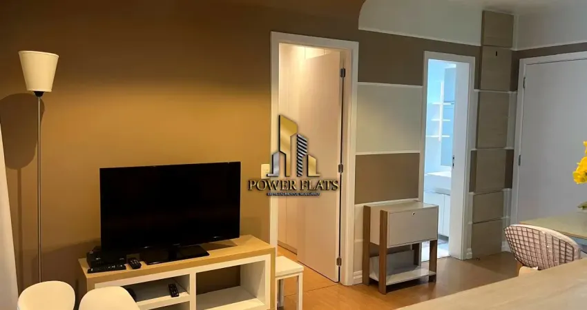 Flat mobiliado no edifício diogo home – 1 dorm e 1 vaga em vila nova conceição - são paulo - sp