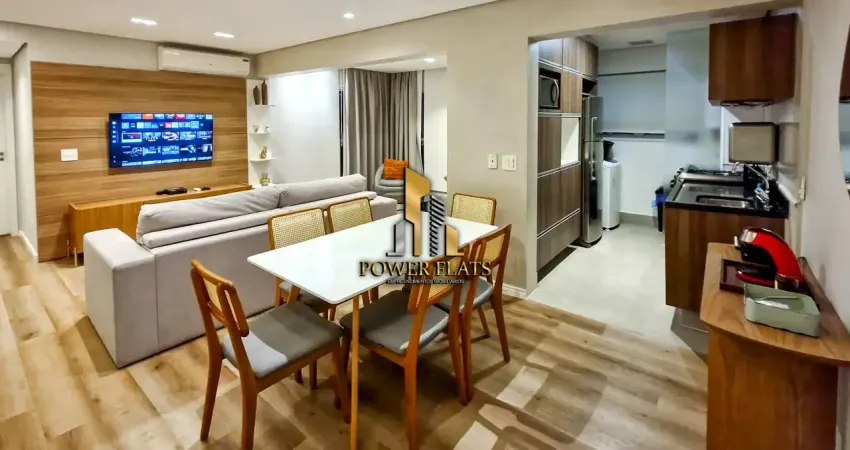 Apartamento amplo e sofisticado no thera berrini – 65m², 2 quartos, 1 vaga - são paulo - sp