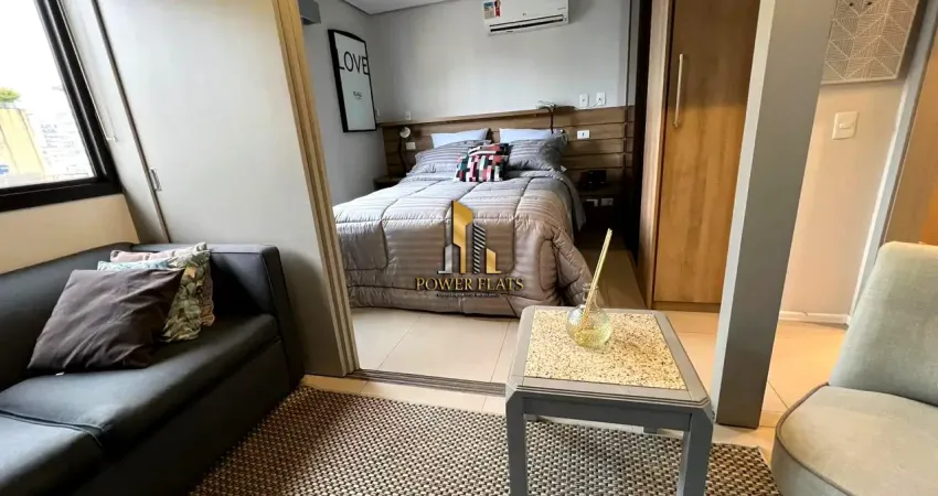 Flat mobiliado no hampton park, jardins – 1 dormitório, pronto para morar! - são paulo - sp