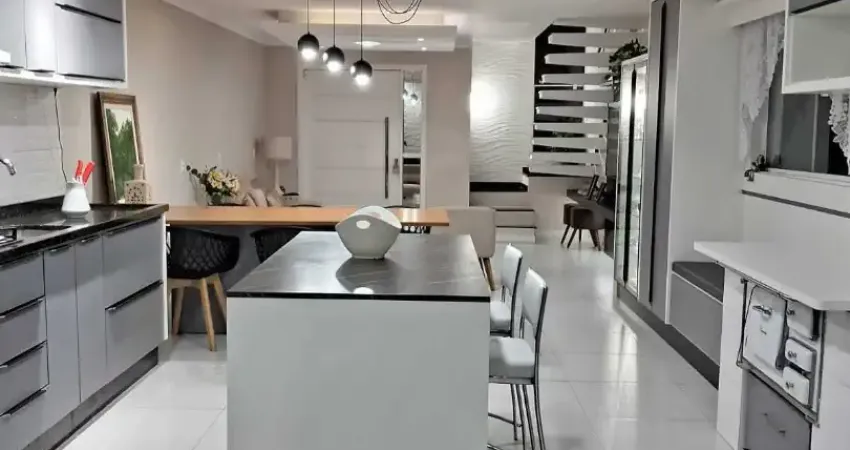 Sobrado de 3 dormitórios mobiliado & equipado pronto para morar