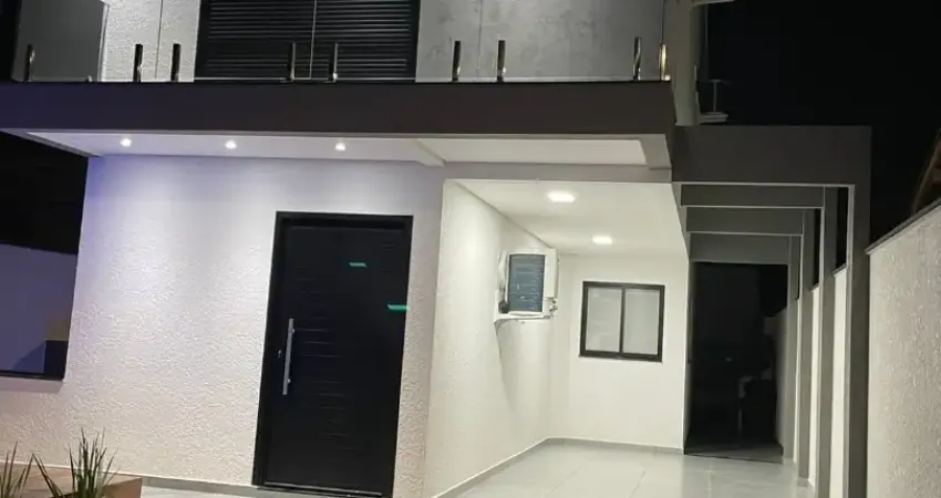 Sobrado moderno com 3 suítes e área de lazer completa proximo a praia