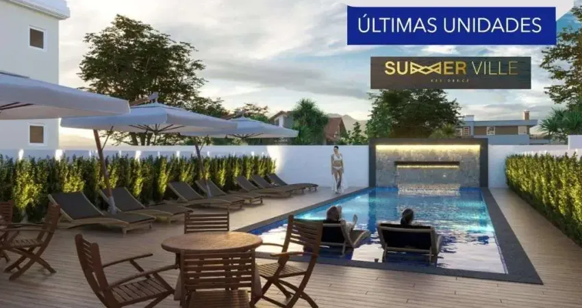 Apartamento com 2 dormitórios à venda, 67 m² - summer ville - bairro limpa - garopaba/sc