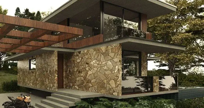 Casa com 3 dormitórios à venda, 162 m² por r$ 3.540.000,00 - silveira - garopaba/sc