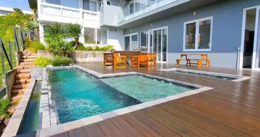 Casa com 5 dormitórios à venda, 491 m² por r$ 6.447.000,00 - panorâmico - garopaba/sc