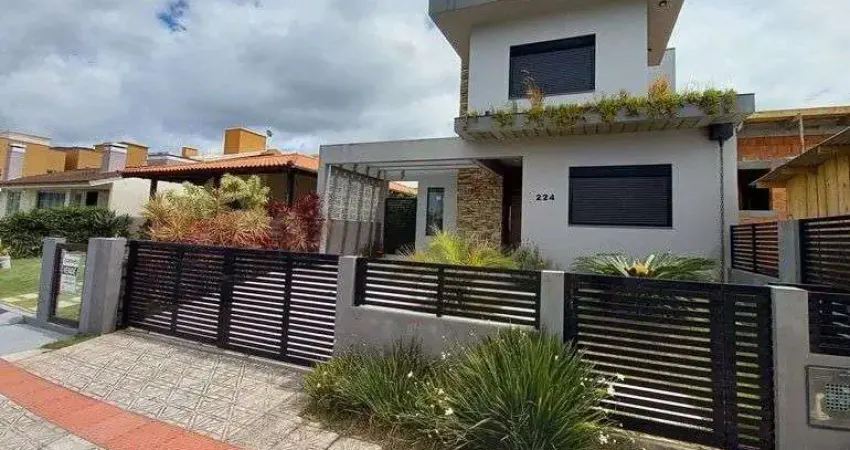 Casa com 3 dormitórios à venda, 164 m² por r$ 1.600.000,00 - quinta dos açores - garopaba/sc