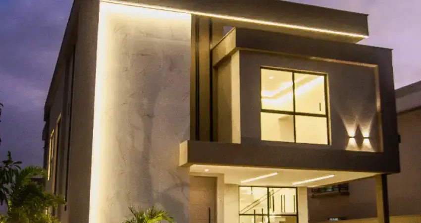 Residência contemporânea w1 07 • 351 m² • cond. alphaville paraíba