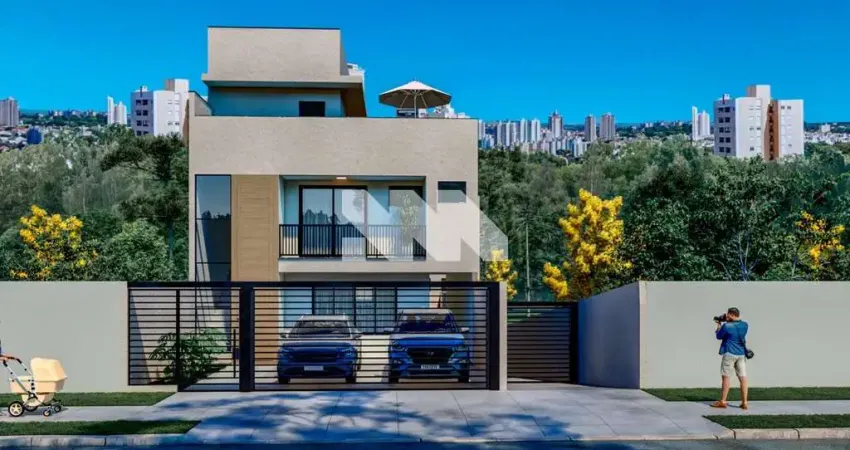 Casa com 3 quartos à venda na Rua Aníbal Requião, 234, Xaxim, Curitiba