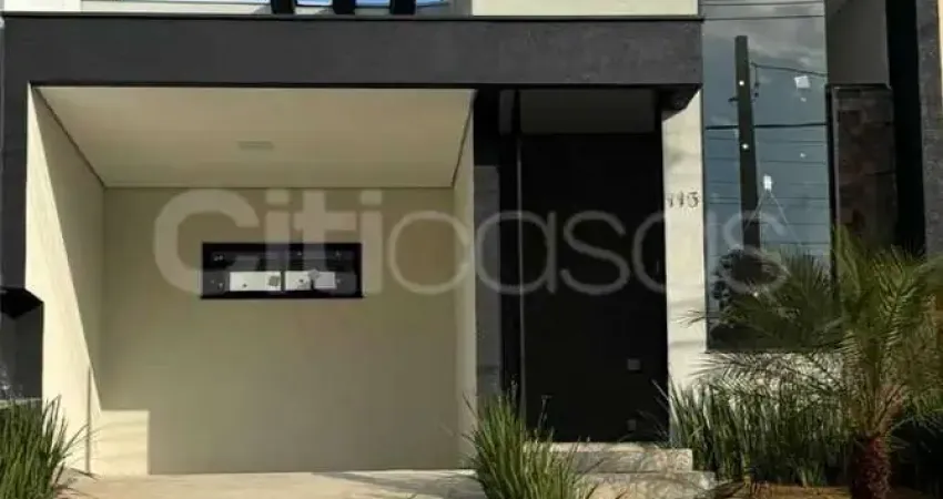 Casa em condomínio fechado com 3 quartos à venda no Jardim Residencial Villagio Ipanema I, Sorocaba 