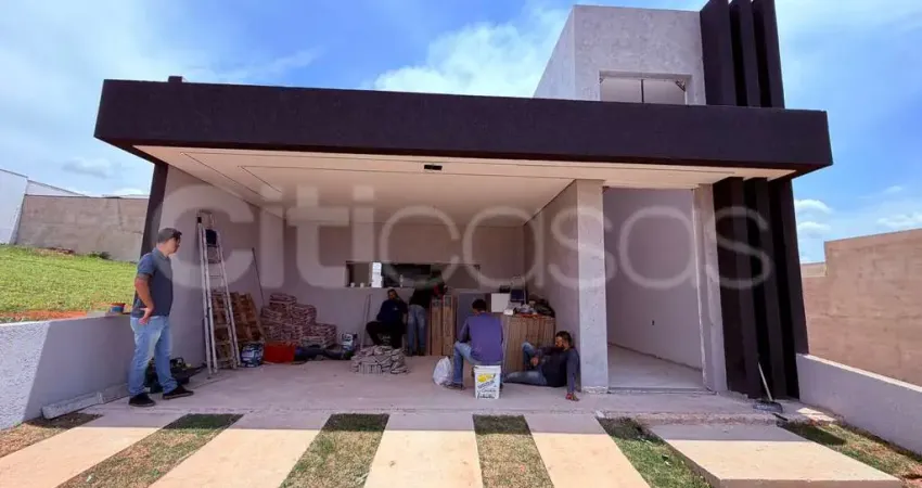 Casa em condomínio fechado com 3 quartos à venda no Jardim Reserva Ipanema, Sorocaba