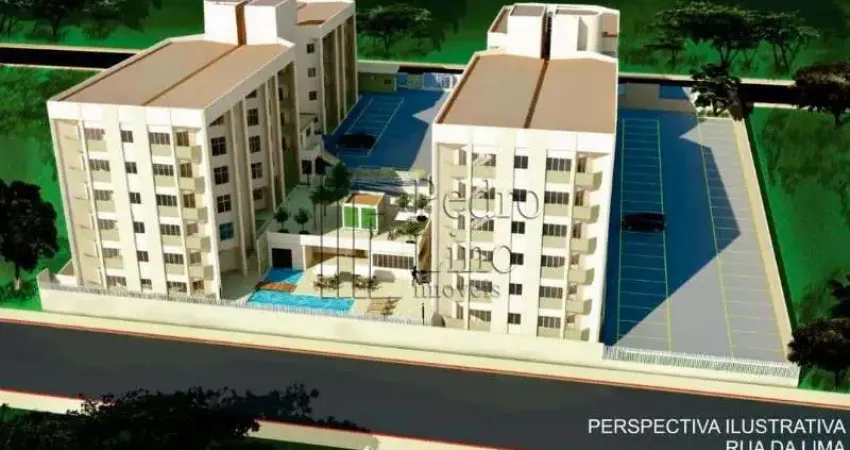 65 apartamentos de 2 qts e sala c/ vista p/ o mar, obra c/55% em andamento,  oportunidade comercial!