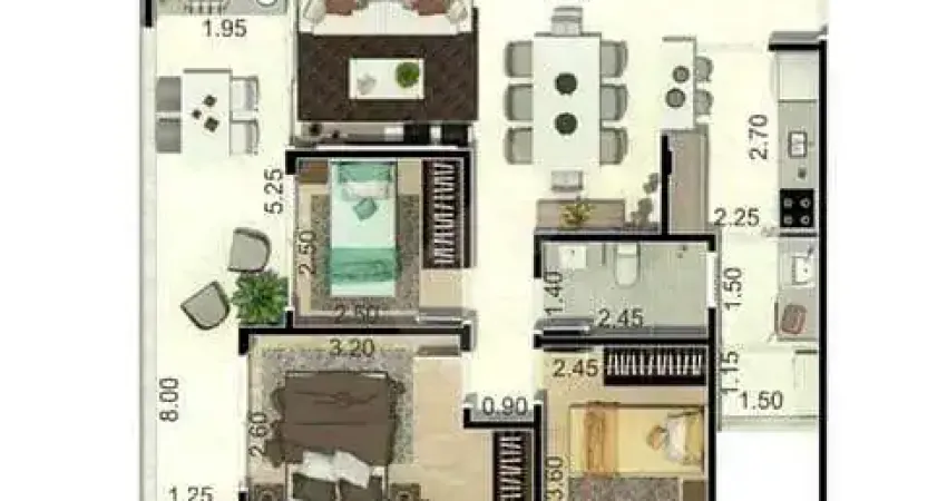 Apartamento com 3 quartos à venda na Rua Augusto Lippel, Parque Campolim, Sorocaba
