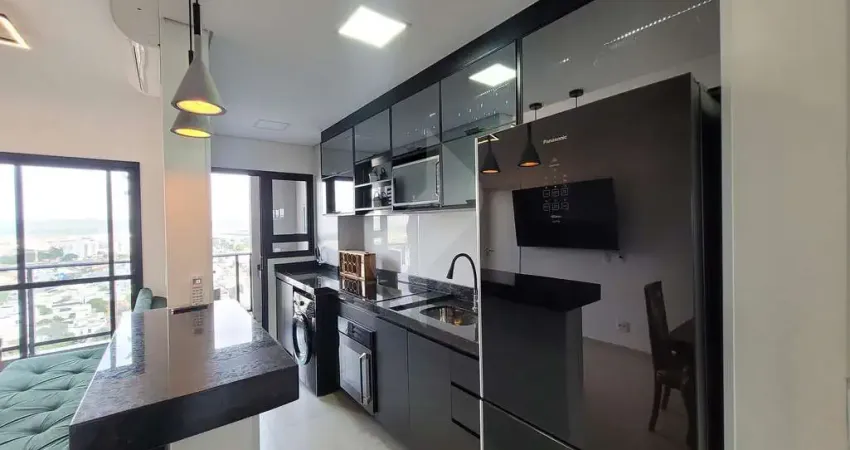 Apartamento no 16º andar, inteiro mobiliado no parque campolim. pacote aluguel (iptu, condomínio e