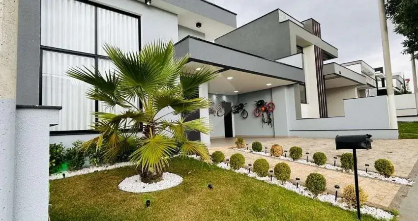Casa com 3 dormitórios,3 suítes, 3 salas, piscina à venda - parque ibiti reserva - sorocaba/sp