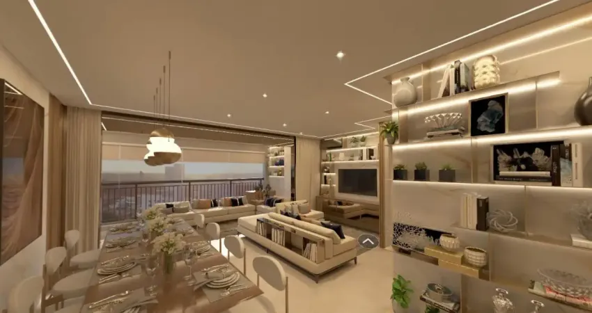 Altíssimo padrão! 116m² de requinte | 1 suíte | living one barra funda | lazer premium.