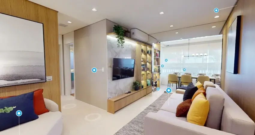 74m² de puro conforto | 2 suítes e lazer de clube no bairro jardim!