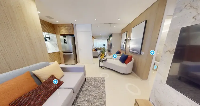 90m² de puro conforto | 3 dorms (2 suítes) e lazer de clube no bairro jardim!