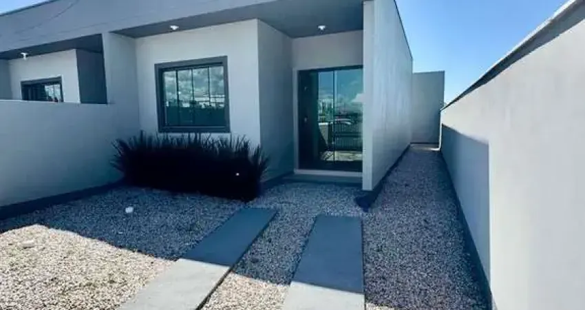 Casa pronta para morar no loteamento flora flora, bairro joaia, tijucas