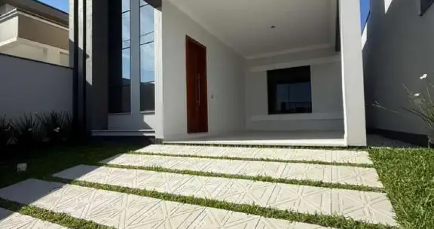 Casa com suíte, churrasqueira e amplo quintal no loteamento galápagos – tijucas