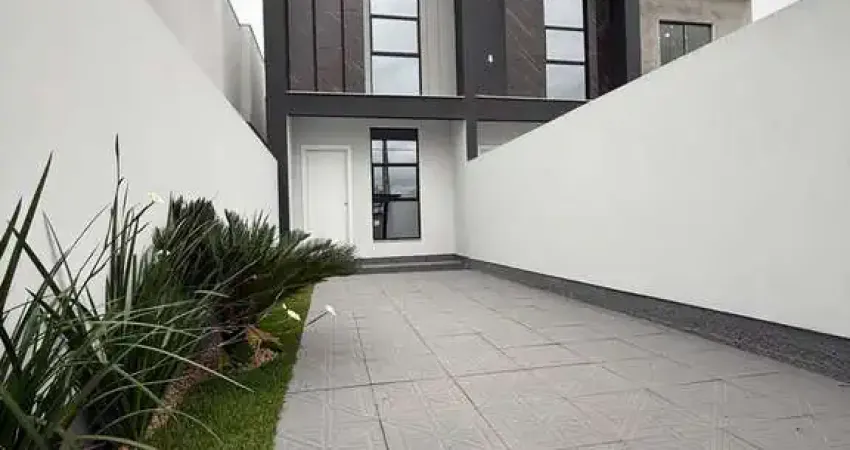 Sobrado 2 dormitórios e uma suíte no loteamento dom geraldo, joaia - tijucas/sc