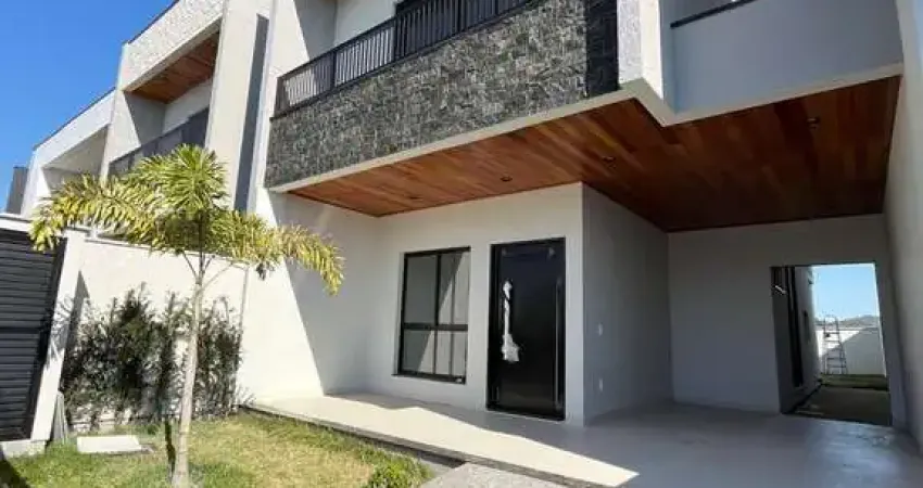 Casa com 3 quartos e varanda gourmet no bosque da mata – tijucas/sc