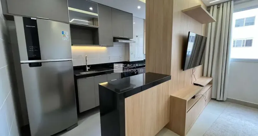 Apartamento de 2 dormitórios e totalmente mobiliado  no bairro parque industrial, campinas-sp