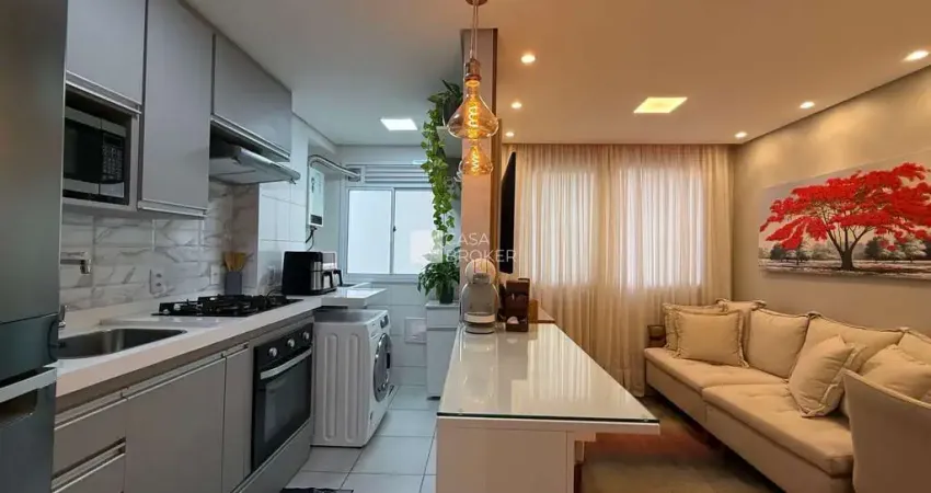 Apartamento com 2 dormitórios e ar-condicionado no tropical garden