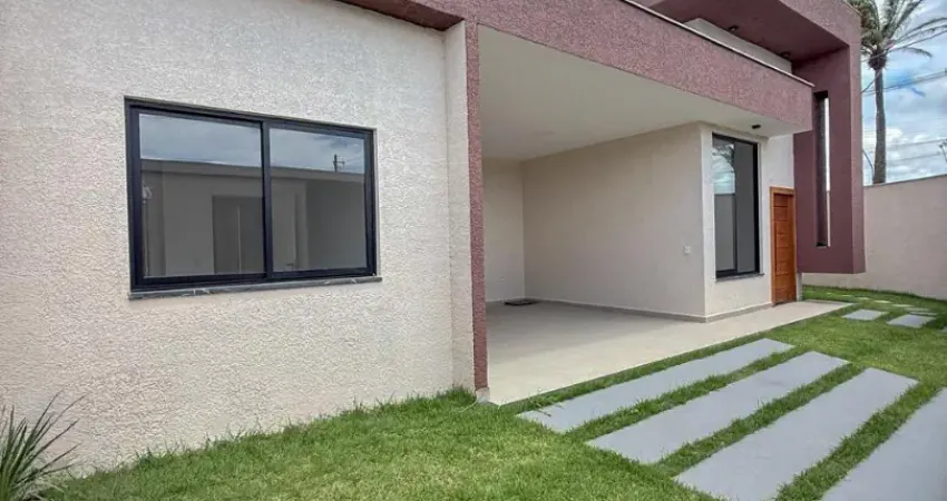 Casa alto padrão no residencial Yahoo 3 quartos com suíte e closet