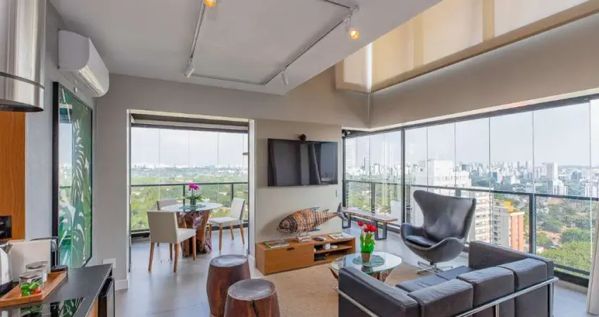 Duplex para venda em pinheiros com 1 quarto, sendo 1 suíte , 89.7m²