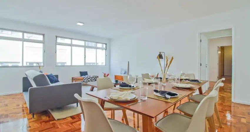 Apartamento tipo para venda em consolação com 3 quartos, sendo 1 suíte, 134m²