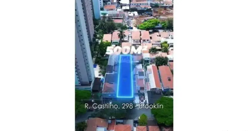 Terreno comercial à venda na Rua Castilho, 298, Brooklin, São Paulo