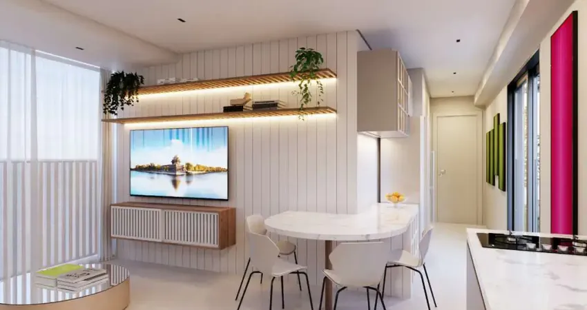 Apartamento tipo para venda em higienópolis com 1 quarto, 41m²