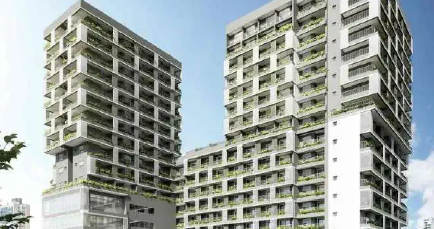 Apartamento tipo para venda em indianópolis com 1 quarto, sendo 1 suíte, 40m²