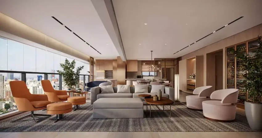 Apartamento para venda em perdizes com 3 quartos, sendo 3 suítes , 171m²