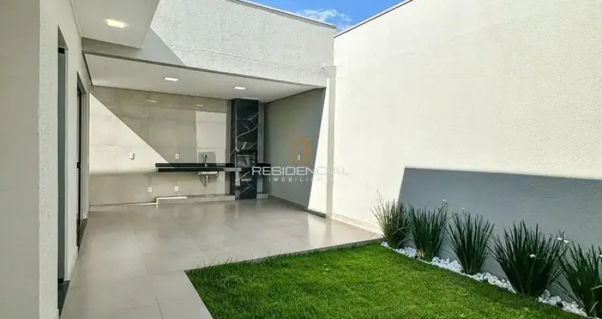 Linda casa a venda no bairro santa marta - 03 quartos / 1 suíte- espaço gourmet