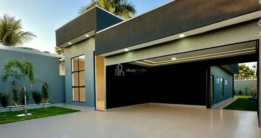 Casa nova com área de lazer completa e piscina – região noroeste goiânia