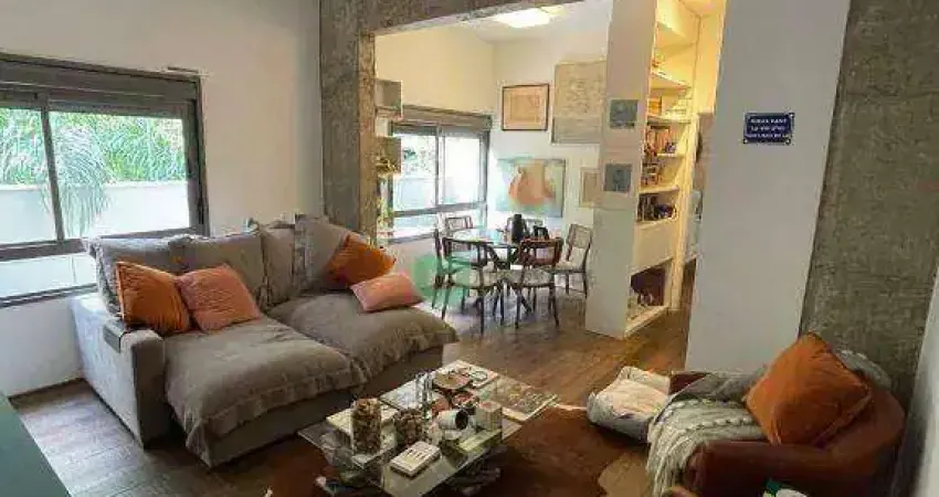 Apartamento garden com 2 dormitórios à venda, 82 m² por r$ 1.220.000,00 - vila madalena - são paulo/sp