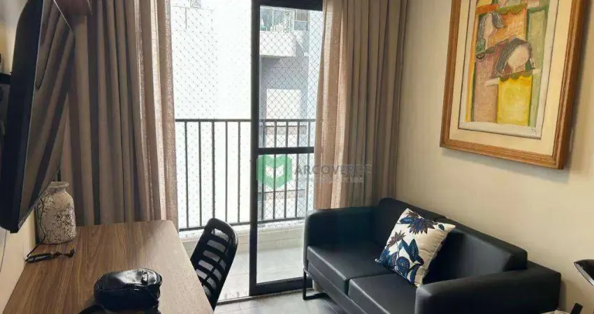Apartamento com 1 dormitório para alugar, 29 m² por r$ 4.450,00/mês - pinheiros - são paulo/sp