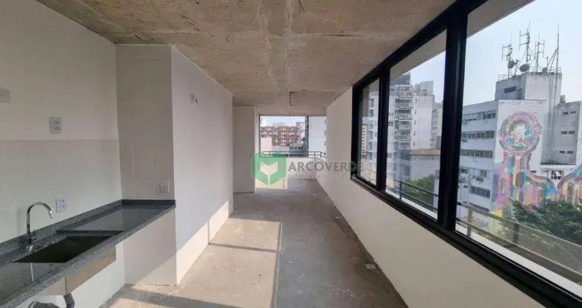 Apartamento com 1 dormitório à venda, 35 m² por r$ 650.000,00 - vila madalena - são paulo/sp