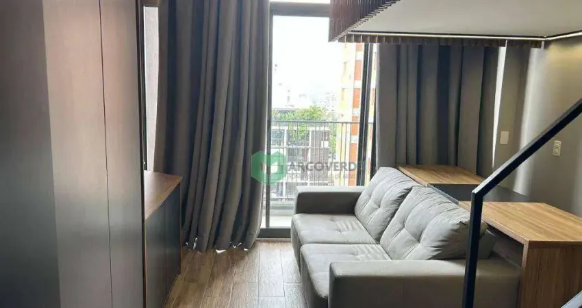 Apartamento com 1 dormitório para alugar, 28 m² por r$ 4.955,62/mês - pinheiros - são paulo/sp